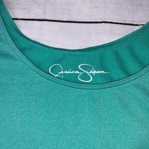 NWT Jessica Simpson Mint Green Crop Top Sz S